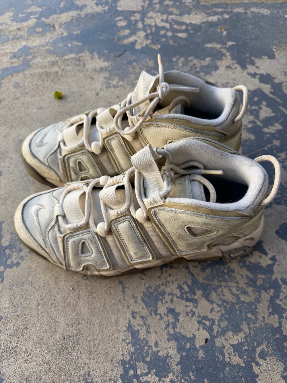 Nike Men's Off-White / Cream Athletic Sneakers